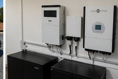 Powered — Solar work by Marsh Technologies